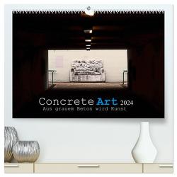 Concrete Art (hochwertiger Premium Wandkalender 2024 DIN A2 quer), Kunstdruck in Hochglanz von Marutschke,  Andreas