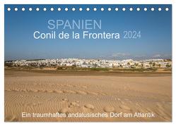Conil de la Frontera – Ein traumhaftes andalusisches Dorf am Atlantik (Tischkalender 2024 DIN A5 quer), CALVENDO Monatskalender von Müller,  Doris