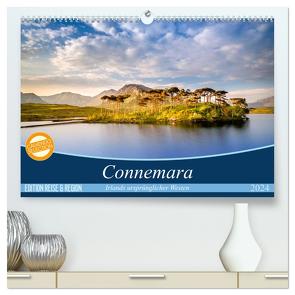 Connemara – Irlands ursprünglicher Westen (hochwertiger Premium Wandkalender 2024 DIN A2 quer), Kunstdruck in Hochglanz von Klenke,  Matthias