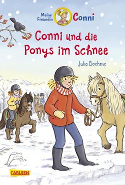 Conni Erzählbände 34: Conni und die Ponys im Schnee von Albrecht,  Herdis, Boehme,  Julia