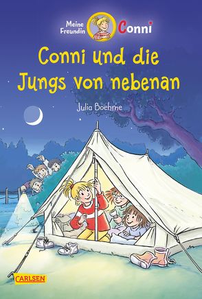 Conni Erzählbände 9: Conni und die Jungs von nebenan (farbig illustriert) von Albrecht,  Herdis, Boehme,  Julia