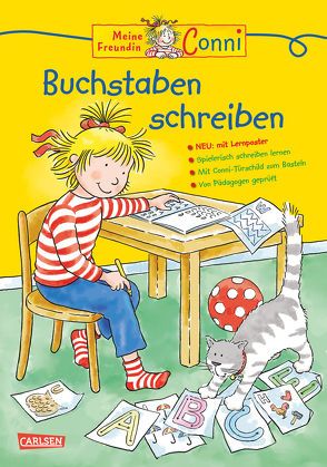 Conni Gelbe Reihe (Beschäftigungsbuch): Buchstaben schreiben von Sörensen,  Hanna, Velte,  Uli