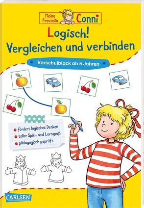 Conni Gelbe Reihe (Beschäftigungsbuch): Logisch! Vergleichen und verbinden von Sörensen,  Hanna, Velte,  Ulrich