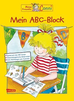 Conni Gelbe Reihe (Beschäftigungsbuch): Mein ABC-Block von Sörensen,  Hanna, Velte,  Ulrich
