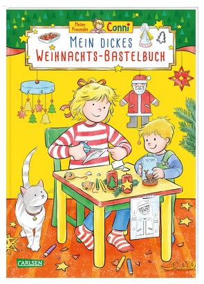Conni Gelbe Reihe (Beschäftigungsbuch): Mein dickes Weihnachts-Bastelbuch von Sörensen,  Hanna, Velte,  Ulrich