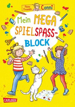 Conni Gelbe Reihe (Beschäftigungsbuch): Mein Mega-Spielspaß-Block von Sörensen,  Hanna, Velte,  Ulrich