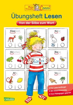 Conni Gelbe Reihe (Beschäftigungsbuch): Übungsheft Lesen von Sörensen,  Hanna, Velte,  Ulrich