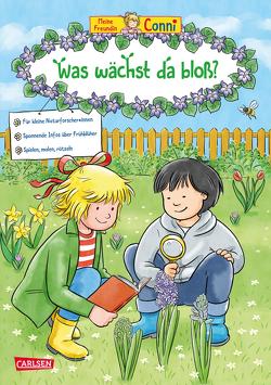 Conni Gelbe Reihe (Beschäftigungsbuch): Was wächst da bloß? von Sörensen,  Hanna, Velte,  Ulrich