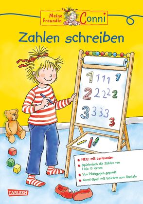 Conni Gelbe Reihe (Beschäftigungsbuch): Zahlen schreiben Extra von Sörensen,  Hanna, Velte,  Uli