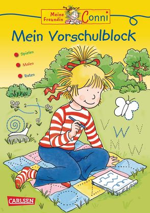 Conni Gelbe Reihe (Beschäftigungsbuch): Mein Vorschulblock von Sörensen,  Hanna, Velte,  Ulrich