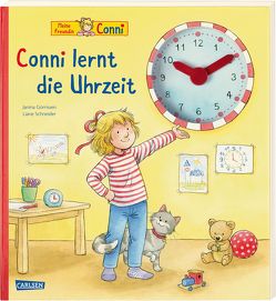 Conni-Pappbilderbuch: Conni lernt die Uhrzeit von Görrissen,  Janina, Rueda,  Marc, Schneider,  Liane