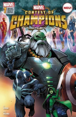 Contest of Champions – Sturm der Superhelden von Ewing,  Al, Medina,  Paco