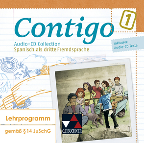 Contigo B / Contigo B Audio-CD Collection 1 von Alcañiz,  Angela Cuevas, Duncker,  Mónica, Gutmacher,  Ulrike, Halstenbach,  Britta, Hammer,  Eva-Maria, Heinrich,  Cora, Mühlig,  Cordula, Petersen-Silberg,  Christine, Prechter,  Sabine, Schöttler,  Anke, Steinhauer,  Britta, Thiel,  Norma, Trepper,  Miriam