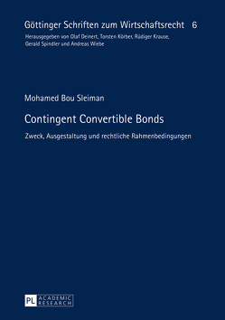 Contingent Convertible Bonds von Bou Sleiman,  Mohamed