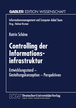 Controlling der Informationsinfrastruktur von Schöne,  Katrin