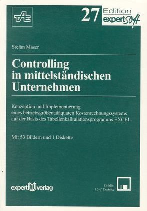 Controlling in mittelständischen Unternehmen von Maser,  Stefan