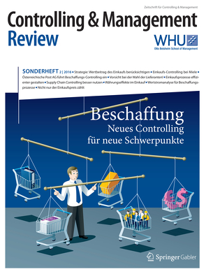 Controlling & Management Review Sonderheft 2-2016 von Schäffer,  Utz, Weber,  Juergen