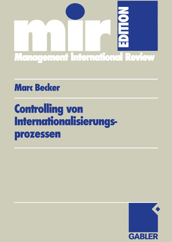 Controlling von Internationalisierungs-prozessen von Becker,  Marc