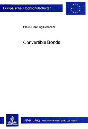 Convertible Bonds von Redicker,  Claus-Henning