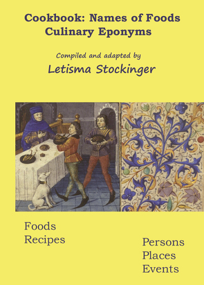 Cookbook: Names of Foods von Stockinger,  Letisma