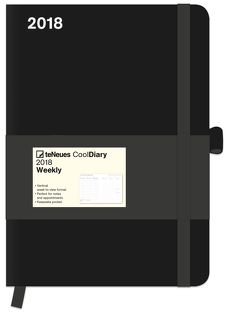 Cool Diary Black – Buchkalender 2018