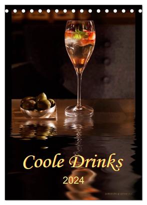 Coole Drinks (Tischkalender 2024 DIN A5 hoch), CALVENDO Monatskalender von Roder,  Peter