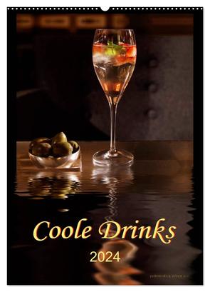 Coole Drinks (Wandkalender 2024 DIN A2 hoch), CALVENDO Monatskalender von Roder,  Peter