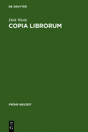 Copia librorum von Werle,  Dirk
