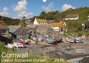 Cornwall – Devon Somerset Dorset (Wandkalender 2019 DIN A3 quer) von www.MatthiasHanke.de