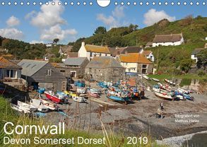 Cornwall – Devon Somerset Dorset (Wandkalender 2019 DIN A4 quer) von www.MatthiasHanke.de