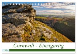 Cornwall – Einzigartig (Tischkalender 2024 DIN A5 quer), CALVENDO Monatskalender von Steinbach,  Manuela