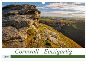 Cornwall – Einzigartig (Wandkalender 2024 DIN A3 quer), CALVENDO Monatskalender von Steinbach,  Manuela