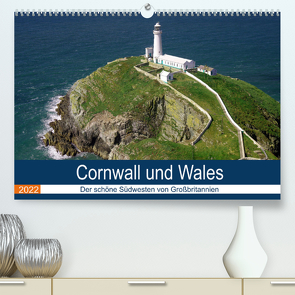 Cornwall und Wales (Premium, hochwertiger DIN A2 Wandkalender 2022, Kunstdruck in Hochglanz) von Pantke,  Reinhard