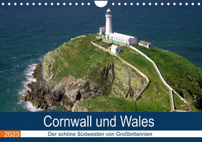 Cornwall und Wales (Wandkalender 2023 DIN A4 quer) von Pantke,  Reinhard