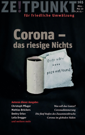 Corona – das große Nichts von Pfluger,  Christoph