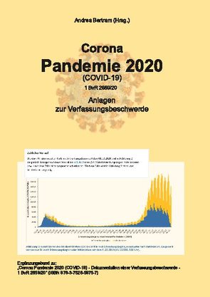 Corona Pandemie 2020 (Covid 19) – Ergänzungsband von Bertram,  Andrea