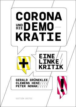 Corona und die Demokratie von Grüneklee,  Gerald, Heni,  Clemens, Niazi-Shahabi,  Rebecca, Nowak,  Peter