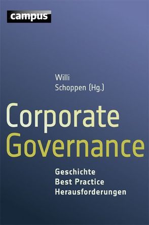 Corporate Governance von Schoppen,  Willi