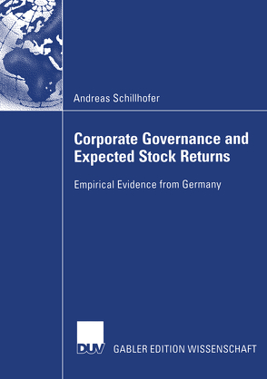 Corporate Governance and Expected Stock Returns von Schillhofer,  Andreas