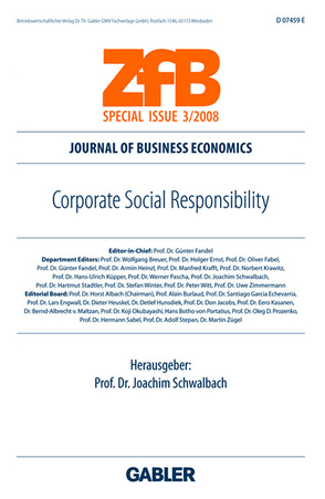 Corporate Social Responsibility von Schwalbach,  Joachim