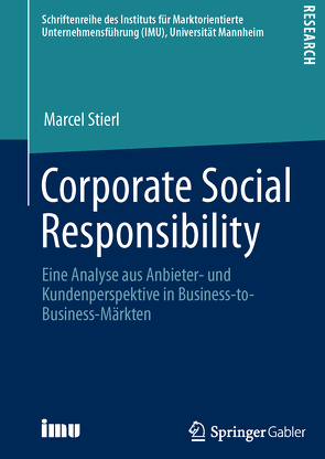 Corporate Social Responsibility von Stierl,  Marcel