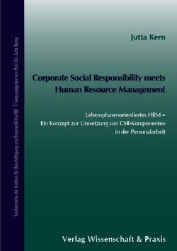 Corporate Social Responsibility meets Human Resource Management. von Kern,  Jutta, Rump,  Jutta