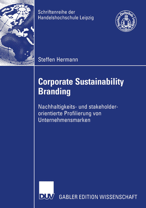 Corporate Sustainability Branding von Hermann,  Steffen