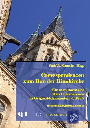 Correspondenzen zum Bau der Ringkirche von Gmelin,  Ralf-Andreas