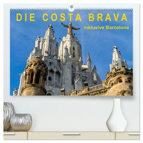 Costa Brava – inklusive Barcelona (hochwertiger Premium Wandkalender 2024 DIN A2 quer), Kunstdruck in Hochglanz von Caccia,  Enrico