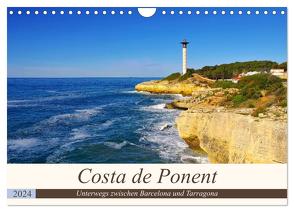 Costa de Ponent – Unterwegs zwischen Barcelona und Tarragona (Wandkalender 2024 DIN A4 quer), CALVENDO Monatskalender von LianeM,  LianeM