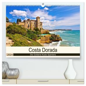 Costa Dorada – Die Goldene Küste Spaniens (hochwertiger Premium Wandkalender 2024 DIN A2 quer), Kunstdruck in Hochglanz von LianeM,  LianeM
