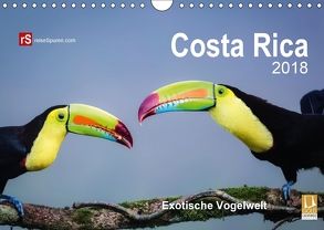 Costa Rica 2018 Exotische Vogelwelt (Wandkalender 2018 DIN A4 quer) von Bergwitz,  Uwe