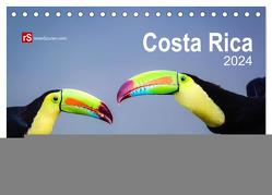Costa Rica 2024 Exotische Vogelwelt (Tischkalender 2024 DIN A5 quer), CALVENDO Monatskalender von Bergwitz,  Uwe