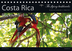 Costa Rica Blickwinkel 2024 (Tischkalender 2024 DIN A5 quer), CALVENDO Monatskalender von flying bushhawks,  The